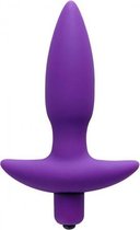 Aria  Siliconen Vibrating Buttplug - Small - Dildo - Buttpluggen - Paars - Discreet verpakt en bezorgd