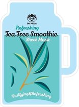 Dr. Mola - Refreshing Tea Tree Smoothie Face Mask In 23Ml Cleansing & Refreshing Faeces