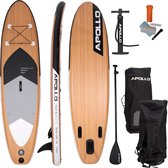Apollo Opblaasbare Stand Up Paddle Board SUP - Wood