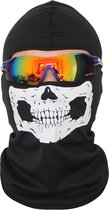 Chapeau de ski Balaclava Skull Hat avec imprimé tête de mort