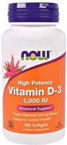 Vitamin D3 1000IU - 180 softgels