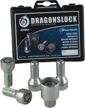 Dragonslock Velgenslot - Mini Paceman Vanaf 2012 - Verzinkt - Wielslot / Velgslot - Zilver / Grijs