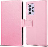 Book Wallet hoesje voor Samsung Galaxy A52 5G - roze