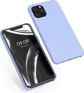 kwmobile telefoonhoesje voor Apple iPhone 11 Pro - Hoesje met siliconen coating - Smartphone case in lichtblauw