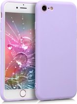 kwmobile telefoonhoesje geschikt voor Apple iPhone SE (2022) / iPhone SE (2020) / iPhone 8 / iPhone 7 - Hoesje voor smartphone - Precisie camera uitsnede - In lavendel