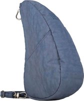 Healthy Back Bag Textured Nylon Large Baglett Vintage Indigo