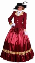 Biedermeijer dame Rood-XL