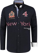 Overhemd Polosport New York, donkerblauw