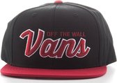 Vans M Cap Wilmington Snapback - Black/jester Red Maat Os