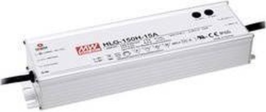 Driver LED, Transformateur LED 24 V/ DC 150 W 6,3 A Tension constante, Courant constant Mean Well HLG-150H-24A