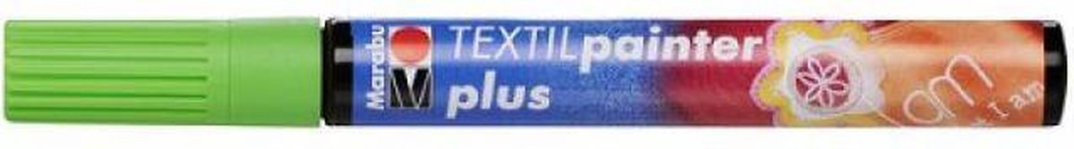 Textil painter - plus punt 3 mm - Lichtgroen