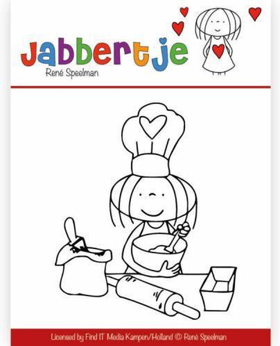 Clearstamp - René Speelman - Jabbertje - Baking | Bol.Com