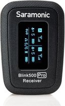 Saramonic Blink Pro500 B2 met 2 lavalier draadloze zenders en een ontvanger voor camera met 3.5mm mini jack