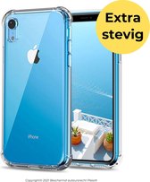 Hoesje iPhone XR - Transparant Shock Proof Case - Pless®