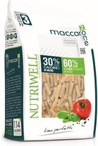 Ciao Carb | Nutriwell | Sedani Rigati | 1 x 250 gram  | Eiwitrijke voeding | Koolhydraatarm | Gezonde Pasta