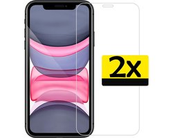 Screenprotector - Geschikt voor - iPhone 11 - Screenprotector Volledig - Screenprotector Geschikt voor iPhone 11 Screenprotector Bescherm Glas - 2 Stuks