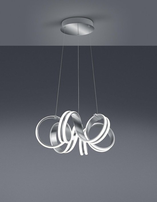 Hanglamp Trio Leuchten Carrera - Aluminium