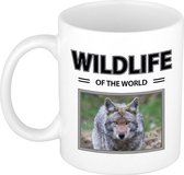 Wolf mok met dieren foto wildlife of the world