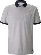 Tom Tailor Korte mouw Polo shirt - 1027517 Wit (Maat: M)