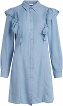 Korte Jurk Vila Blue denim - maat 38