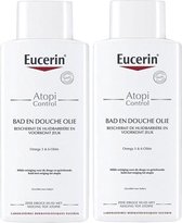 Eucerin Atopi Control Bath & Shower Oil 2x400ml