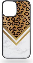 Elegant leopard in marble Telefoonhoesje - Apple iPhone 12 Pro Max
