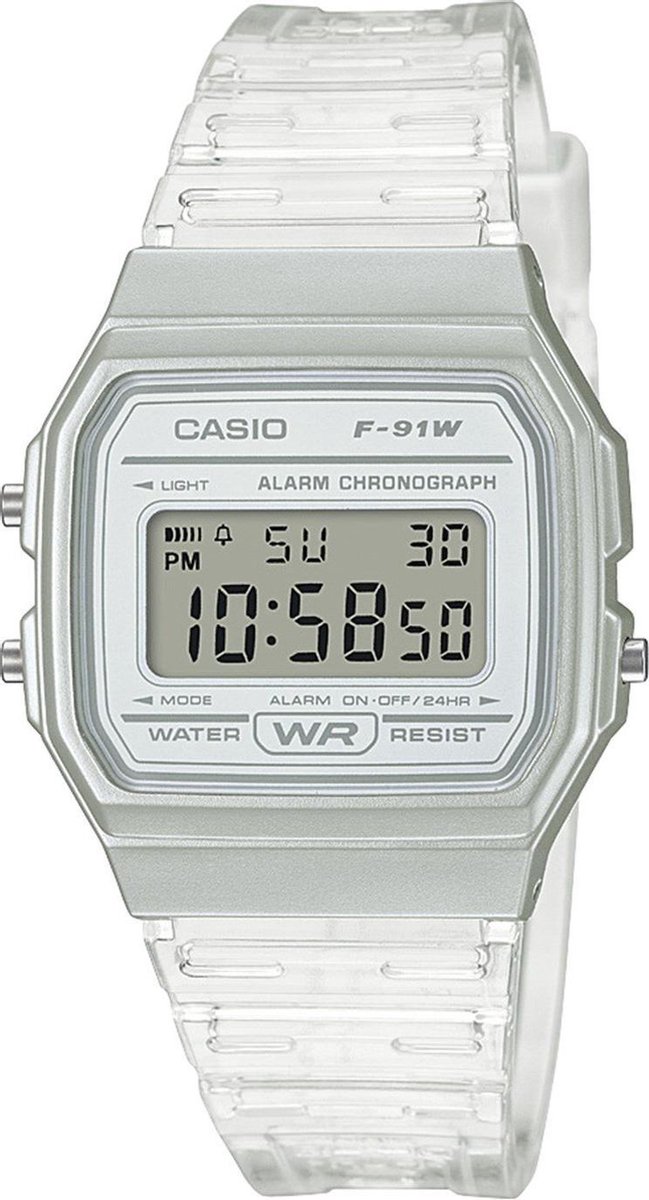 Casio F 91WS 7EF Dames horloge - 38.2 mm