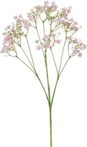 Kunstbloemen Gipskruid/Gypsophila takken roze 70 cm - Kunstplanten en steelbloemen