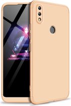 HONOR 8X Hoesje - Mobigear - 360 Serie - Hard Kunststof Backcover - Goud - Hoesje Geschikt Voor HONOR 8X