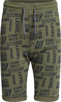 WE Fashion Jongens joggingshort met tekstdessin