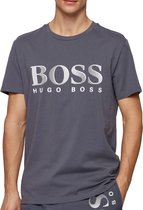 Hugo Boss T-shirt - Mannen - donker grijs/zilver