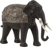 Decoratieve zwarte olifant