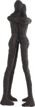 J-Line 2 Figuren Knuffelen Poly Zwart