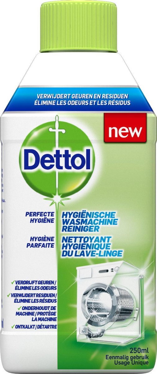 Dettol Wasmachine Reiniger Hygiëne - 250ml x4 | bol.com