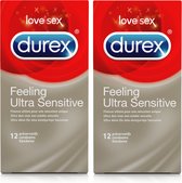 Durex Condooms Ultra Sensitive 12st x2