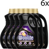 Woolite Zwart, Donker & Denim Wasmiddel met Keratine - 1,9 L x6