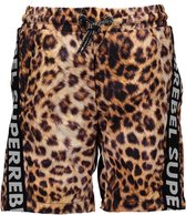 SuperRebel Zwembroek jongen ao leopard maat 8/128