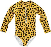 Beach & Bandits - UV-zwempak voor meisjes - Boxfish - Geel - maat 140-146cm