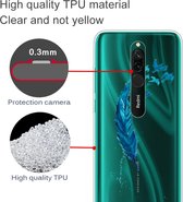 Voor Xiaomi Redmi 8 Painted TPU beschermhoes (veer)