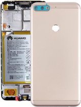 Achterklep met zijtoetsen voor Huawei Honor Play 7C (goud)