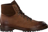 Mazzeltov 3813 Veterboots - Laarzen Met Veters - Heren - Bruin - Maat 45