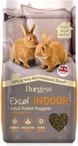 Burgess excel indoor rabbit nuggets - 1,5 kg - 1 stuks