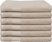 Pure Inno Handdoekset - 6 stuks - Taupe - 50x100cm - Luxe set