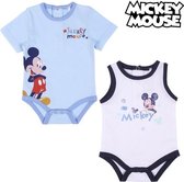 Gympak Mickey Mouse Blauw / Wit (2 uds)