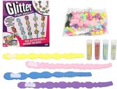 Knutselset Glitter Foam Bracelets 119916