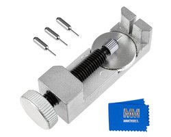 MMOBIEL Horloge Band Pin Verwijderaar Verstelbaar voor Horloge Reparaties incl. 3 Pinnen