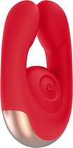 Dual Motor Clitoral Stimulator - Fancy - Red