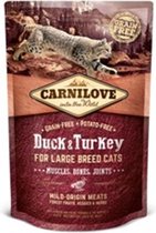 Carnilove duck / turkey large breed - 2 kg - 1 stuks