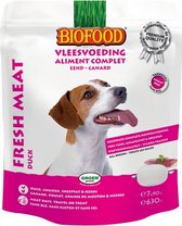 Biofood vleesvoeding eend - 630gr - 1 stuks
