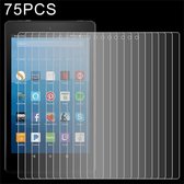 75 STKS 0,3 mm 9H volledig scherm gehard glasfilm voor Amazon Kindle Fire HD 8 2016